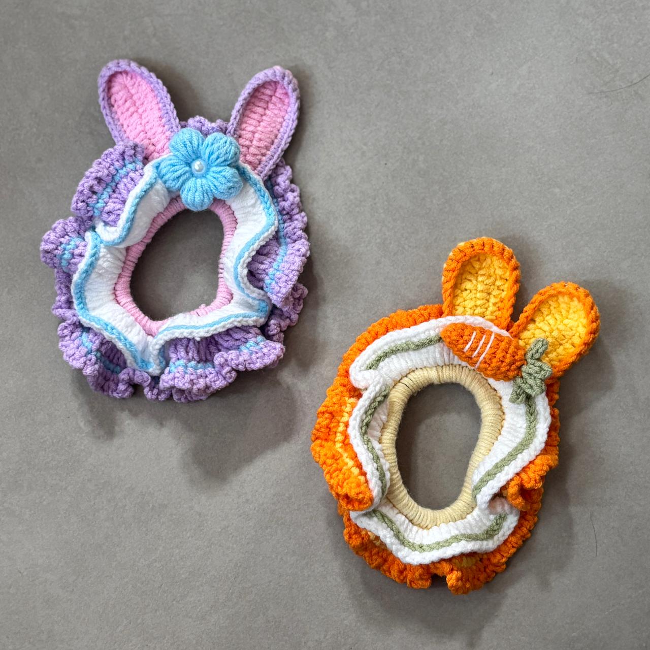 Bunny Scrunchies