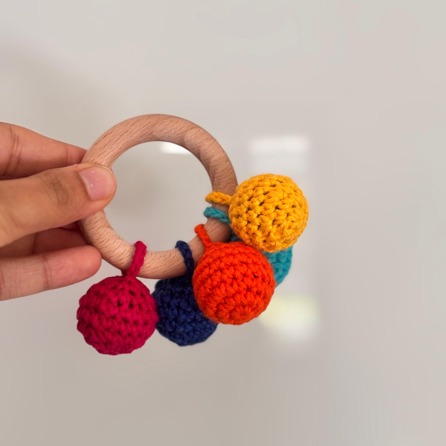 Colorful rattle