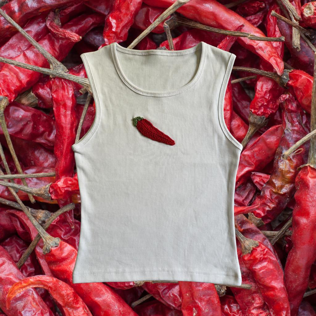 Chilli tank white