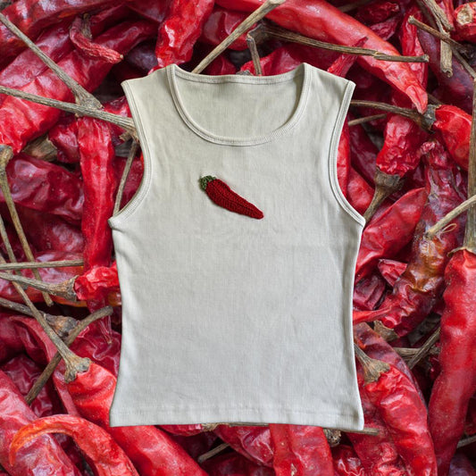 Chilli tank white