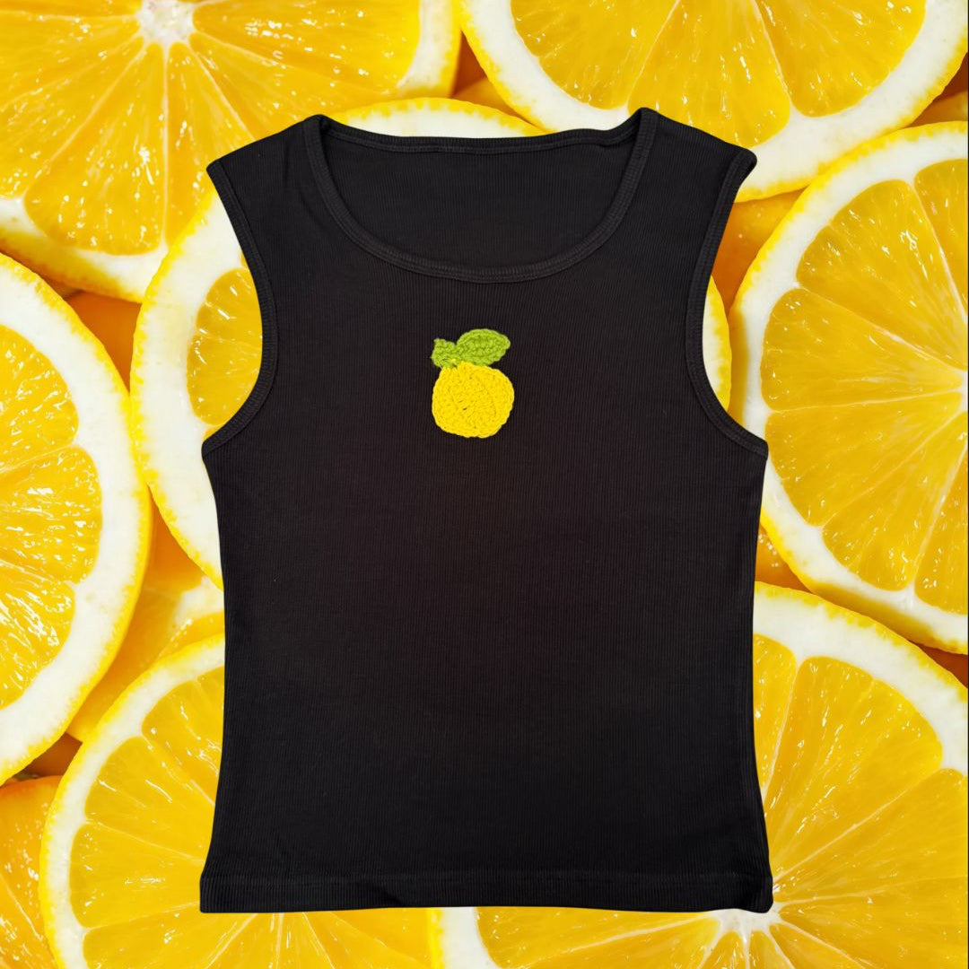 Lemon tank black