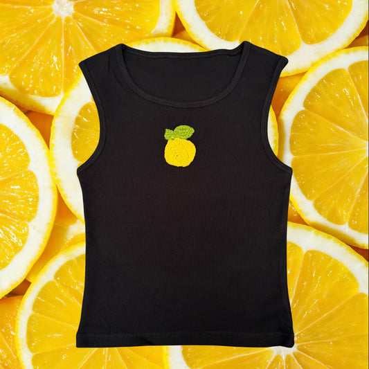 Lemon tank black