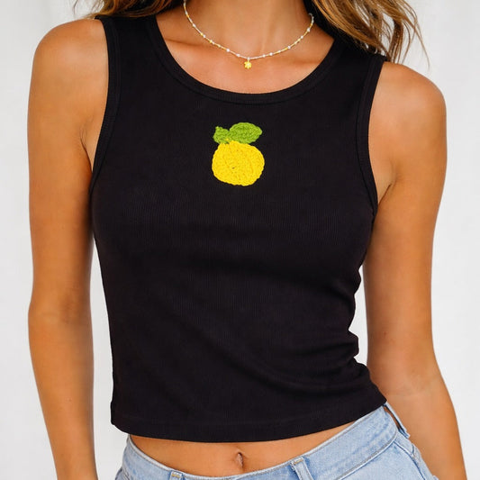 Lemon tank black