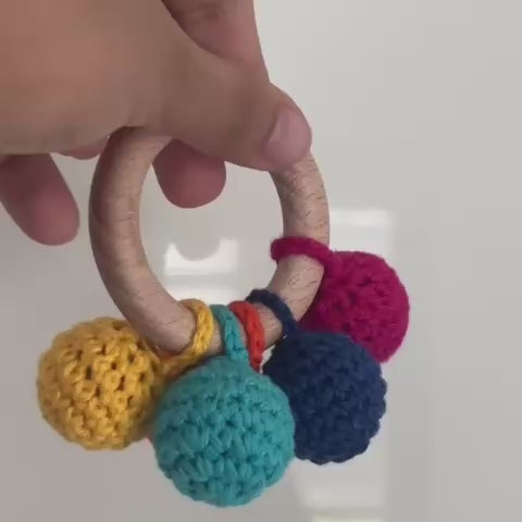 Colorful rattle